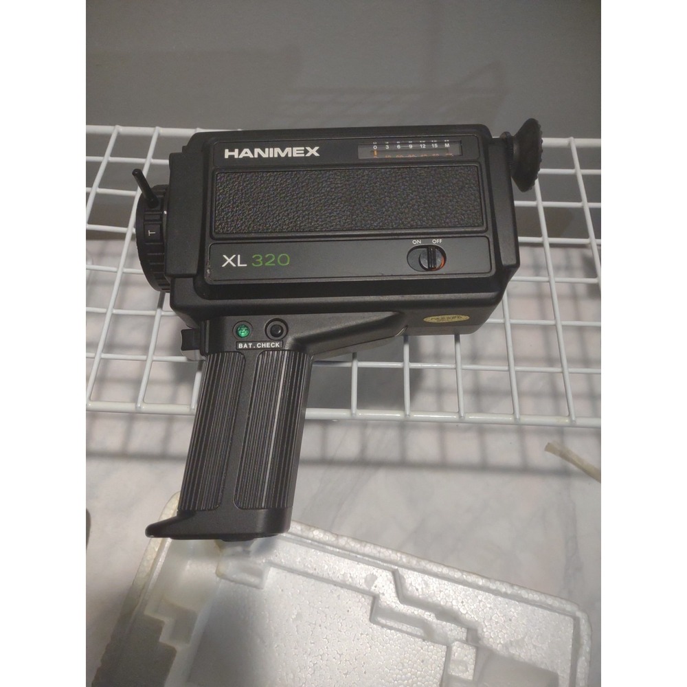 Vintage Movie Camera Hanimex XL320 8mm 2 Times F1.1 XL Zoom Untested Camera Only
